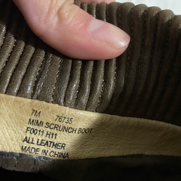 Frye Mimi Scrunch Leather Boot - Picture 5 of 6